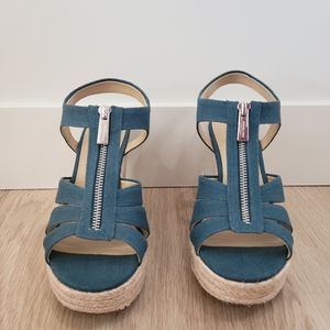 Michael Kors Damita Wedge Espadrilles Size 8